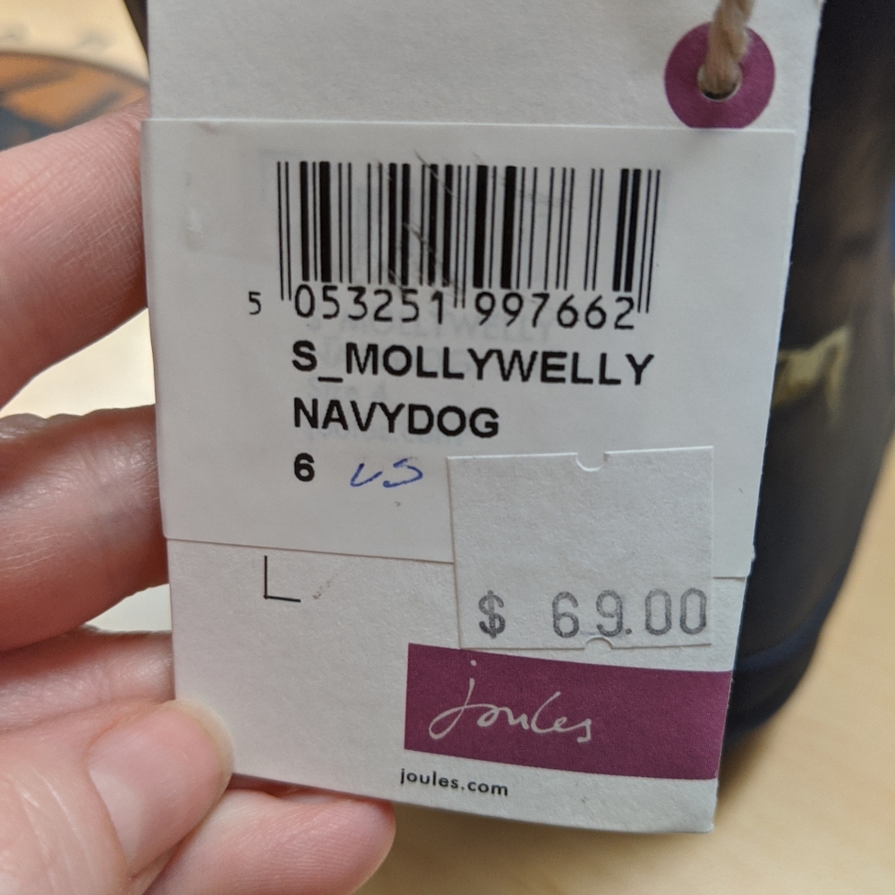 Joules rainboot size 6 - Picture 2 of 4